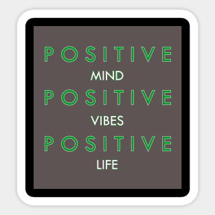 Positive Sticker